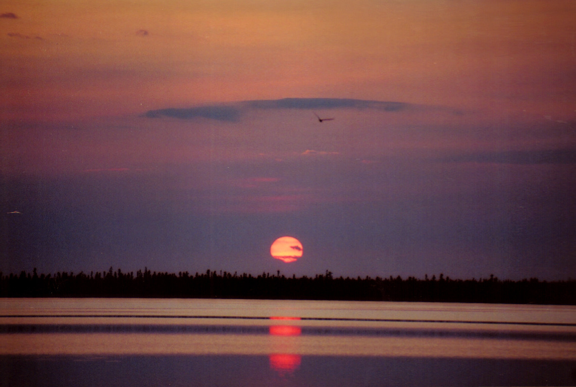 planet sunset